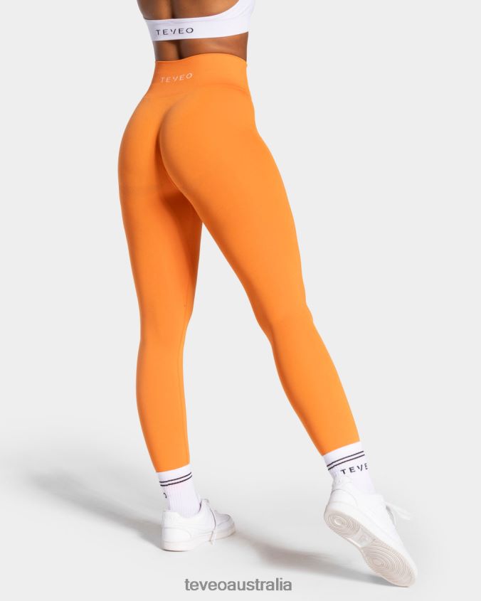 Clothing TEVEO Classy Leggings Orange Women 2HL08D78