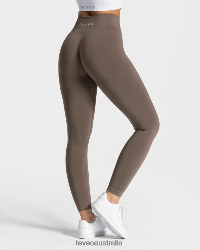 Clothing TEVEO Classy Leggings Taupe Women 2HL08D83