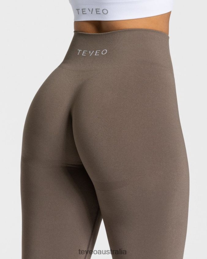 Clothing TEVEO Classy Leggings Taupe Women 2HL08D83