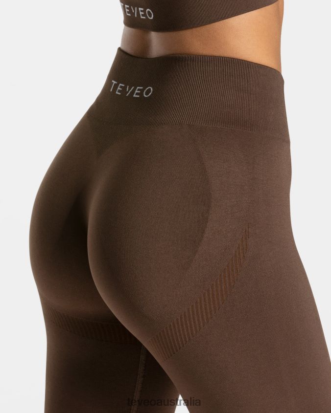 Clothing TEVEO Elevate Leggings Dark brown Women 2HL08D52