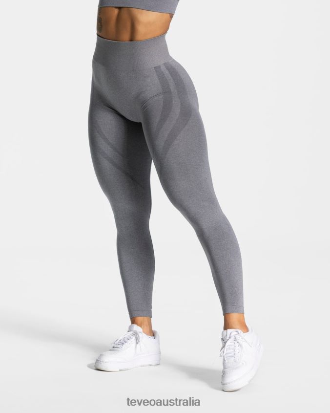 Clothing TEVEO Evolution V2 Leggings Gray Women 2HL08D158