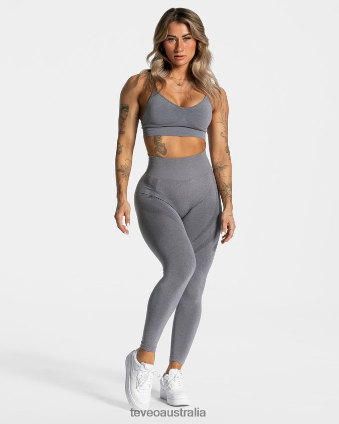 Clothing TEVEO Evolution V2 Leggings Gray Women 2HL08D158