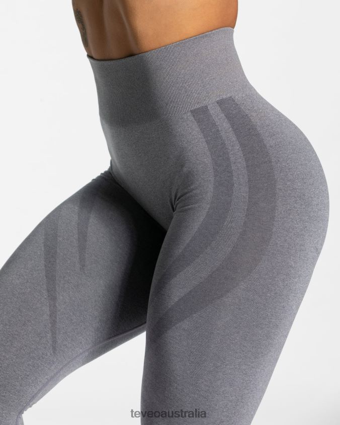 Clothing TEVEO Evolution V2 Leggings Gray Women 2HL08D158