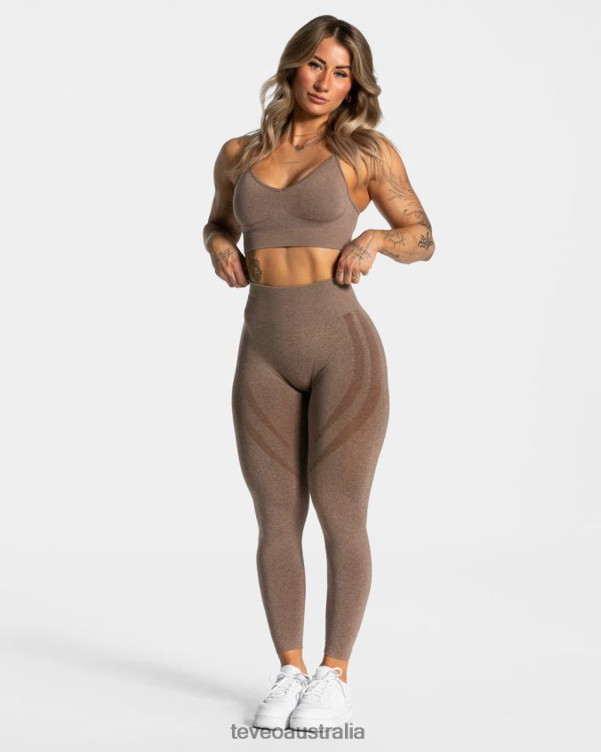 Clothing TEVEO Evolution V2 Leggings Mocha Women 2HL08D121