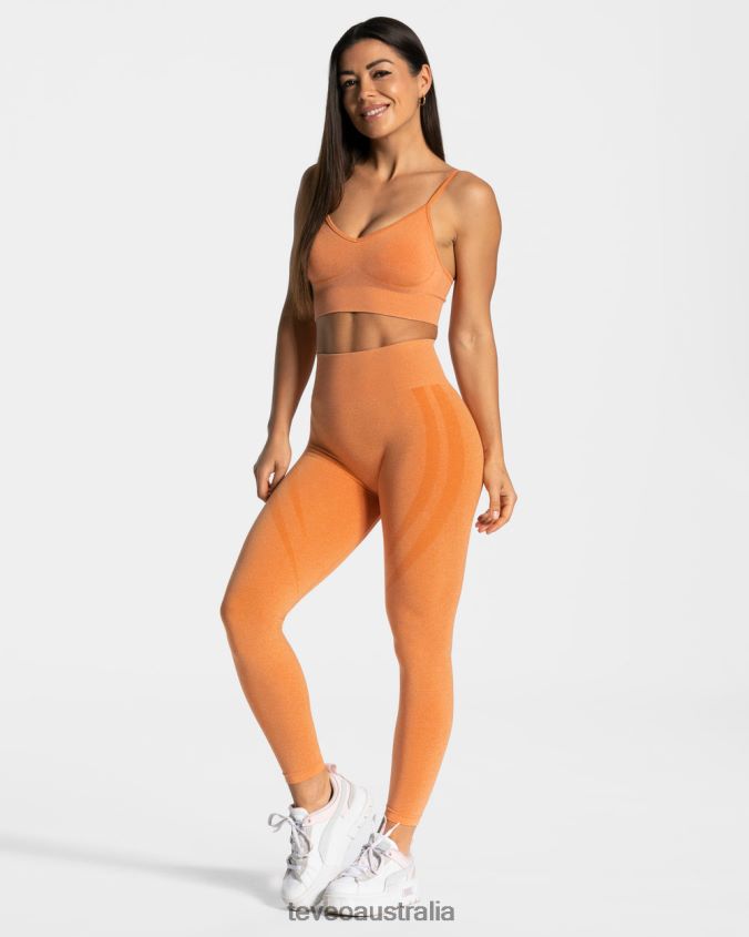 Clothing TEVEO Evolution V2 Leggings Orange Women 2HL08D159