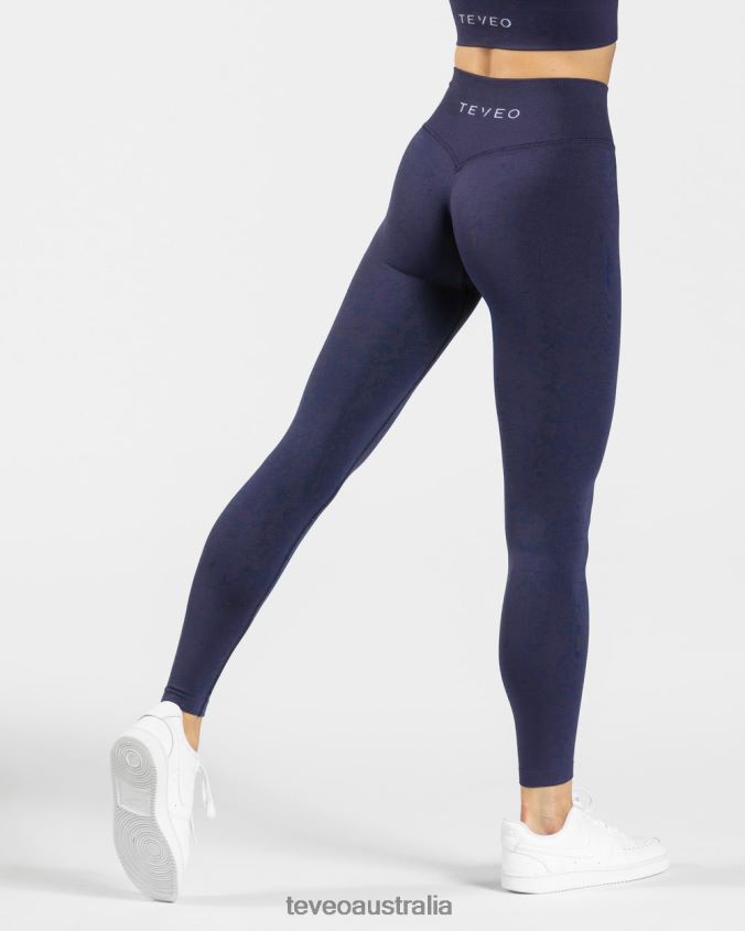 Clothing TEVEO Sensation Leggings Dark blue Women 2HL08D146