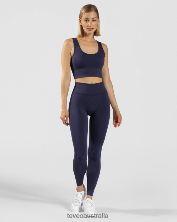 Clothing TEVEO Sensation Leggings Dark blue Women 2HL08D146