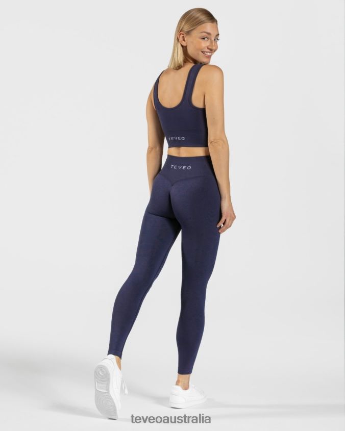 Clothing TEVEO Sensation Leggings Dark blue Women 2HL08D146