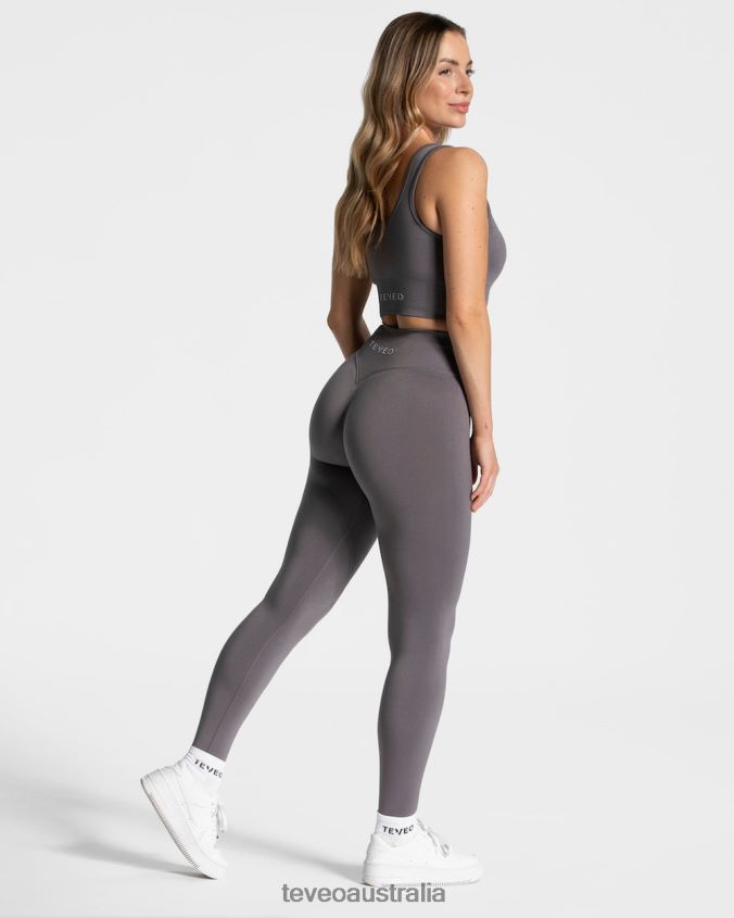 Clothing TEVEO Sensation Leggings Graphite Women 2HL08D70