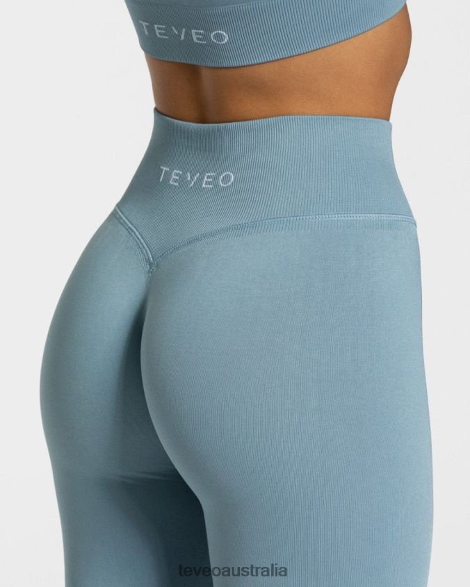 Clothing TEVEO Sensation Leggings Steel Blue Women 2HL08D150