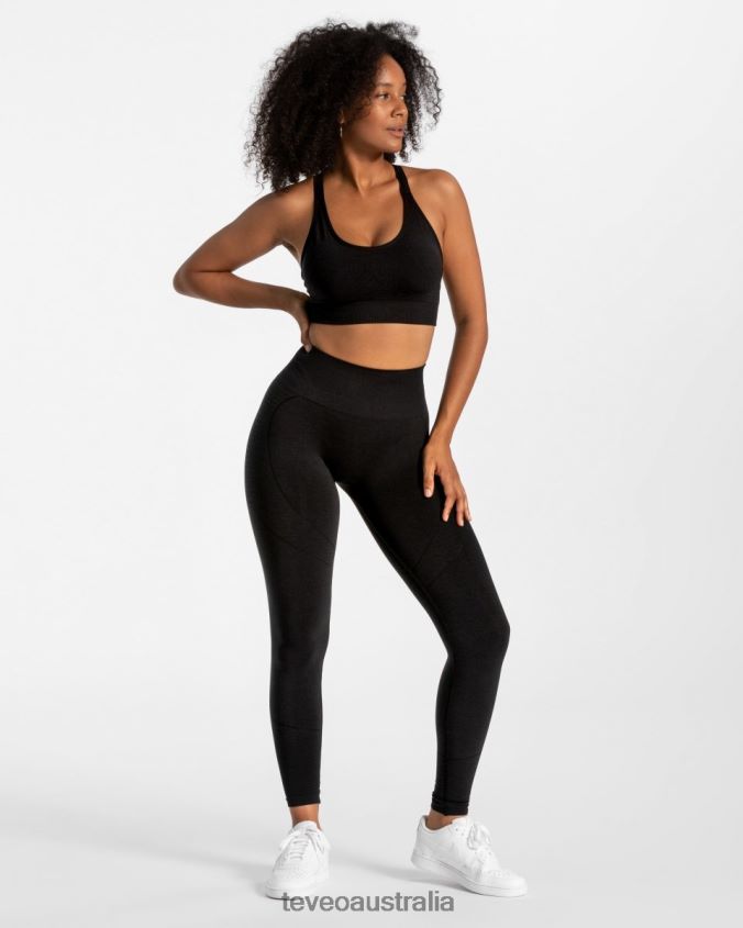 Clothing TEVEO True Leggings Black Women 2HL08D125