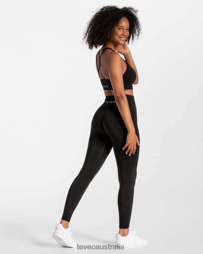 Clothing TEVEO True Leggings Black Women 2HL08D125