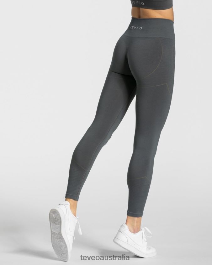 Clothing TEVEO True Leggings Dark Grey Women 2HL08D126