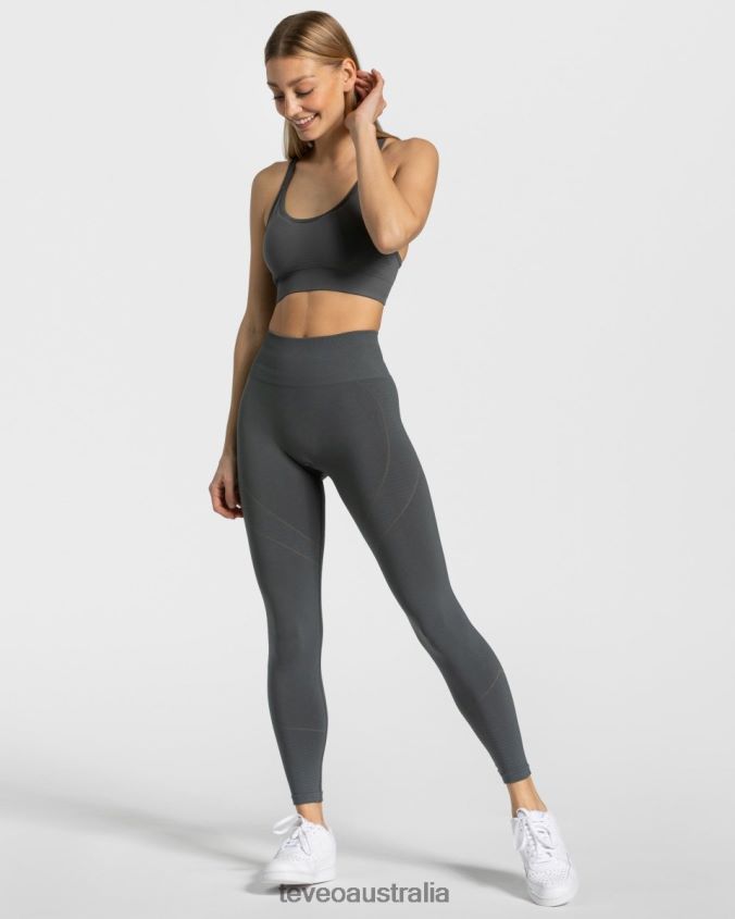 Clothing TEVEO True Leggings Dark Grey Women 2HL08D126