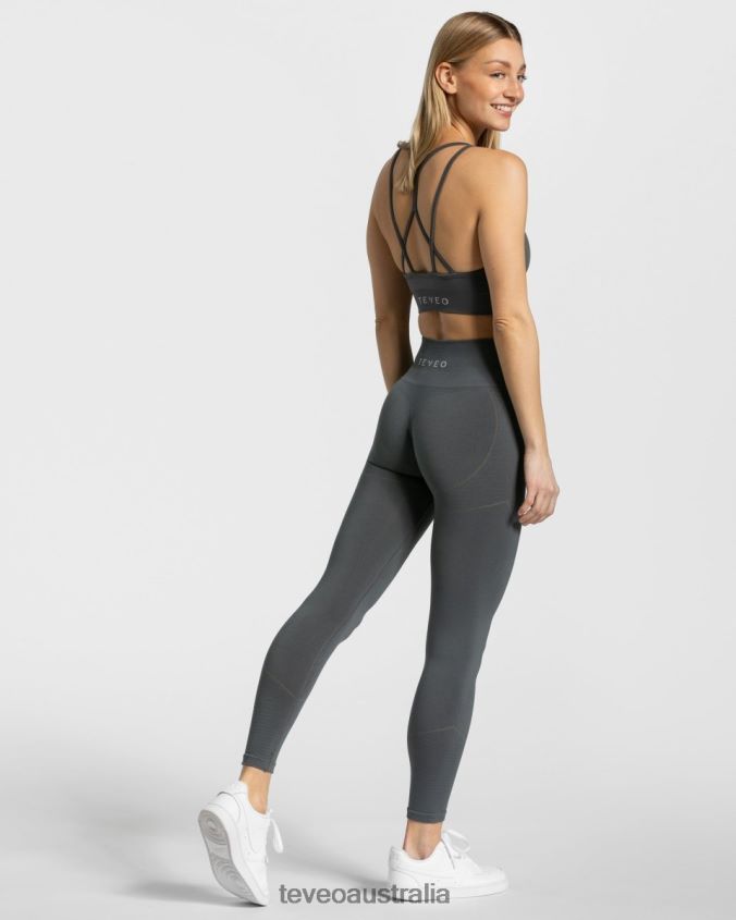 Clothing TEVEO True Leggings Dark Grey Women 2HL08D126