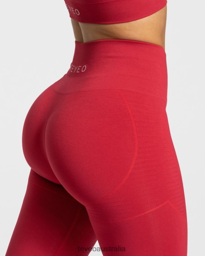 Clothing TEVEO True Leggings Red Women 2HL08D133