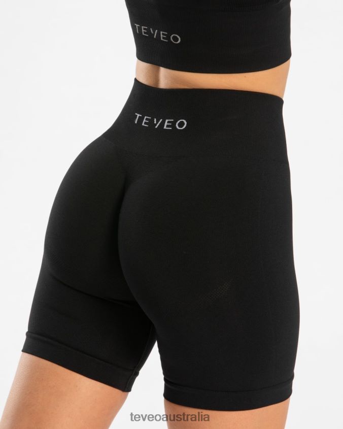 Clothing TEVEO Classy Short Black Women 2HL08D208