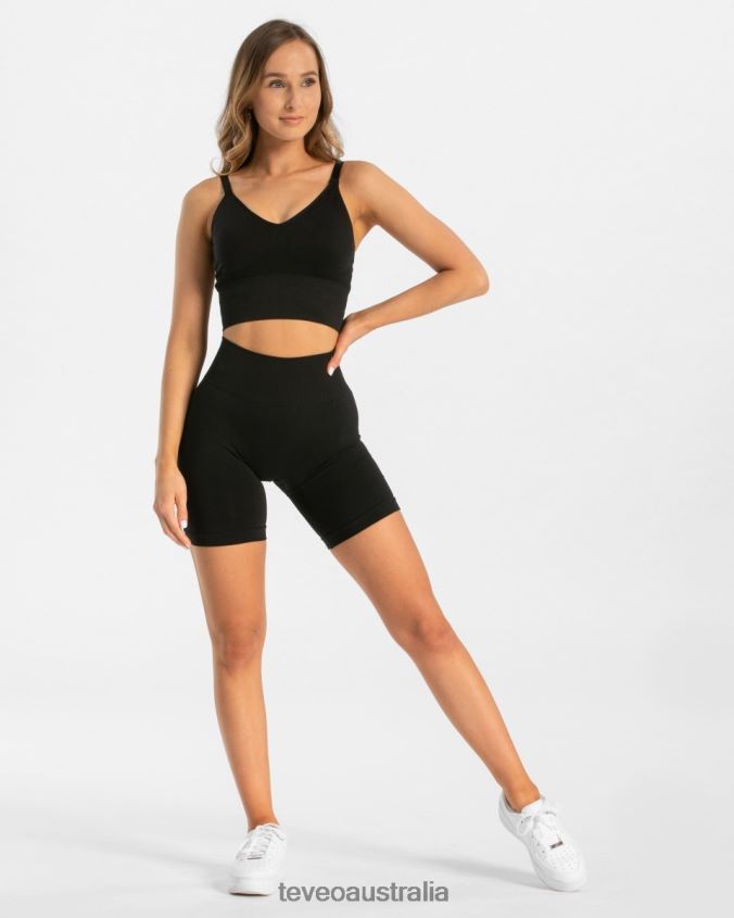 Clothing TEVEO Classy Short Black Women 2HL08D208