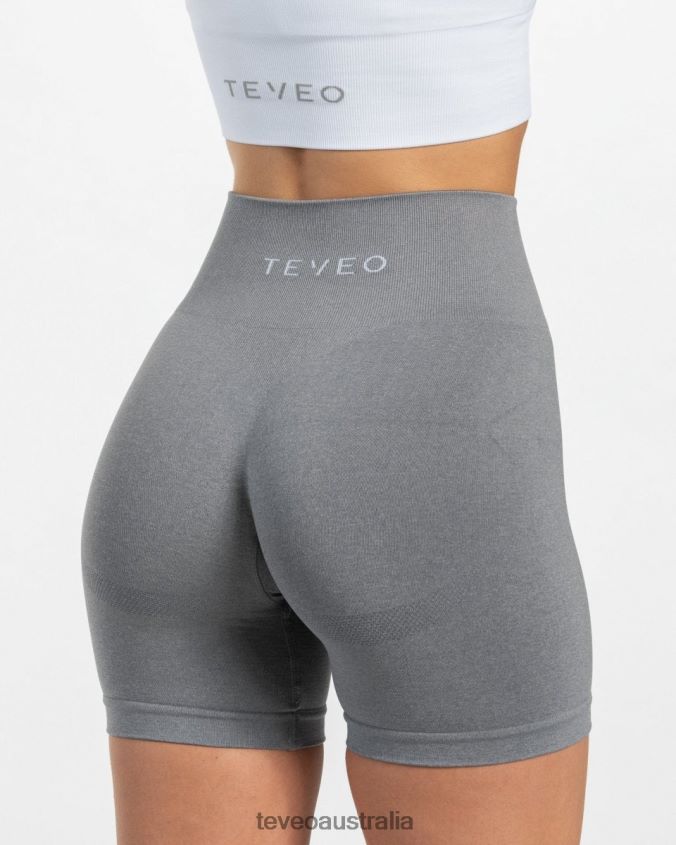 Clothing TEVEO Classy Short Gray Women 2HL08D204