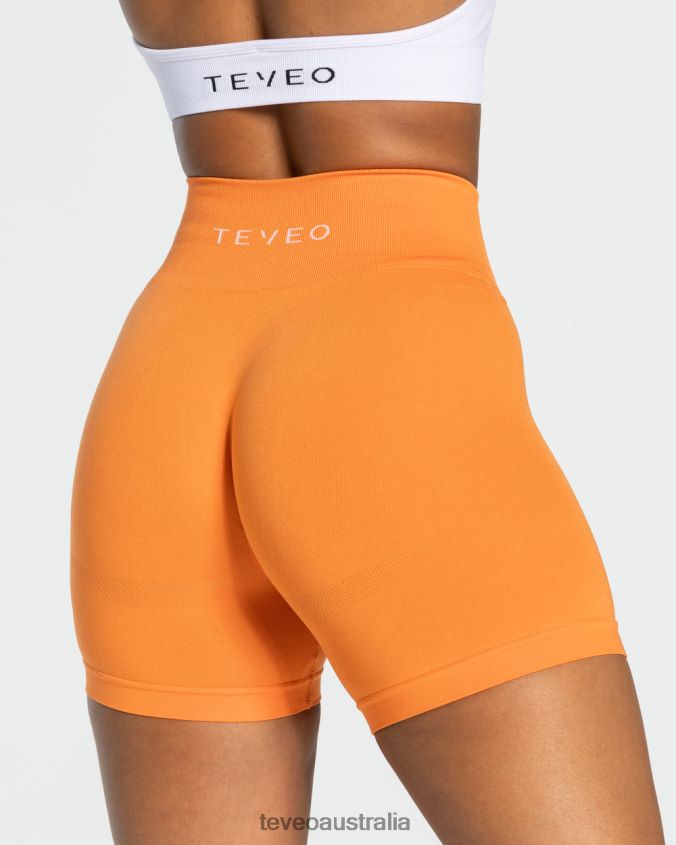 Clothing TEVEO Classy Short Orange Women 2HL08D206