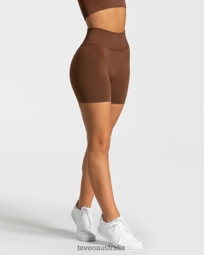 Clothing TEVEO Sensation Mini Short Caramel Women 2HL08D258