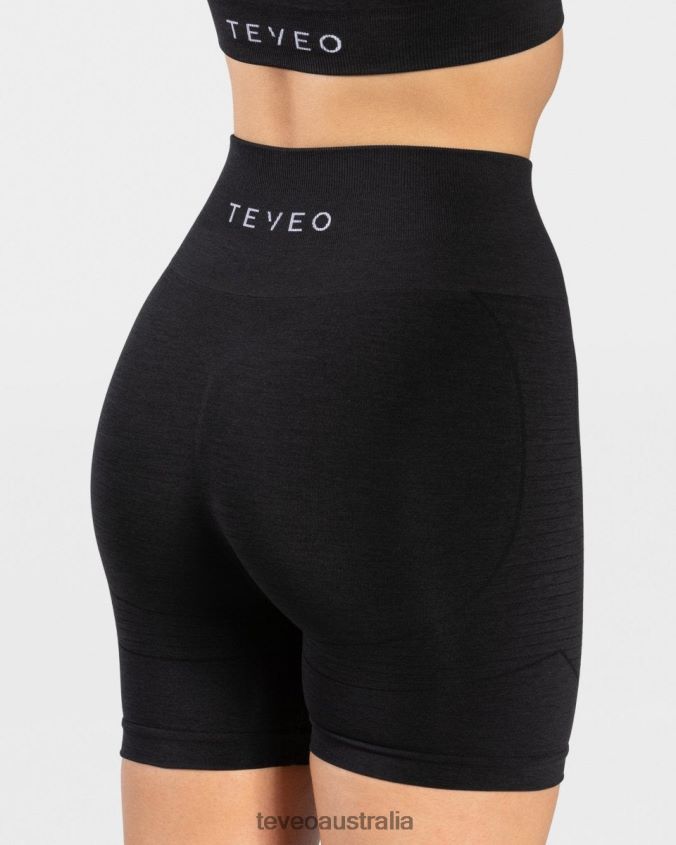 Clothing TEVEO True Short Black Women 2HL08D252