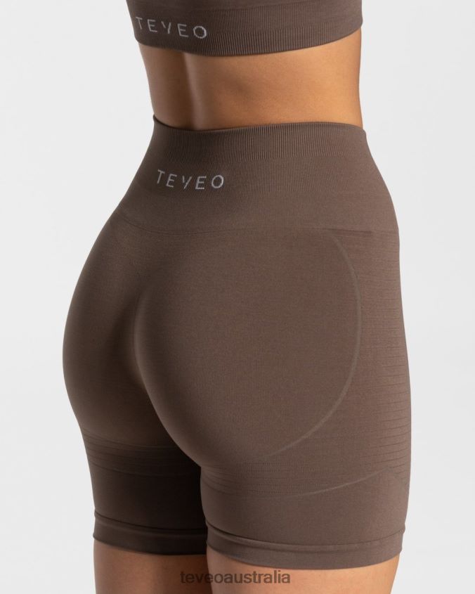 Clothing TEVEO True Short Brown Women 2HL08D247