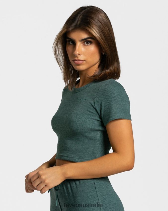 Clothing TEVEO Lounge T-Shirt Dark green Women 2HL08D484