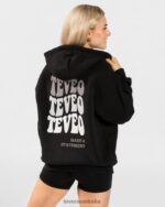 Clothing TEVEO Candy Oversized Jacket Black Women 2HL08D12